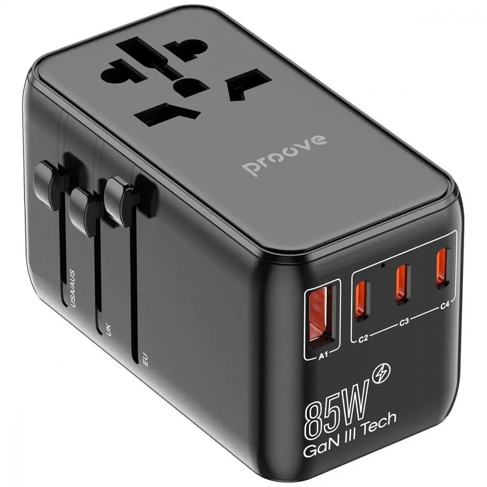 Зарядний пристрій Proove Trip 85W black (TATR85130001) - фото 3