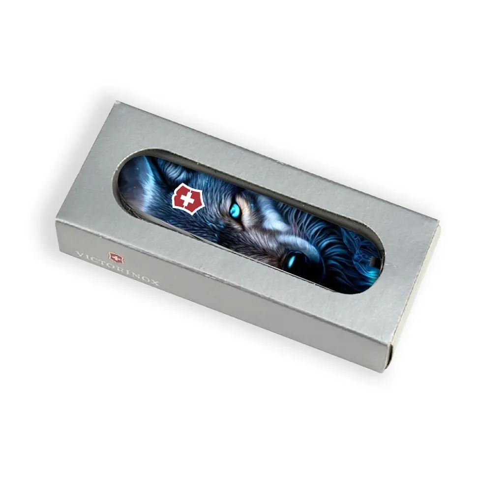 Ніж Victorinox Huntsman Animal 91мм 15функ Вовк - фото 3