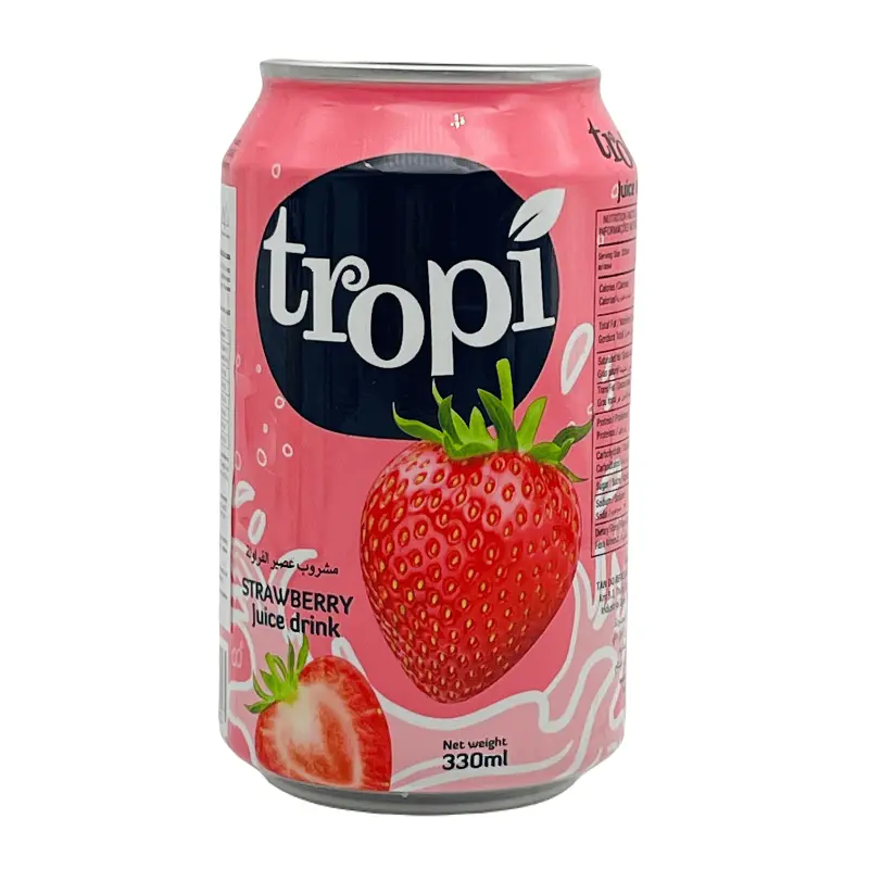 Напій Tropi Strawberry Juice drink 330 мл