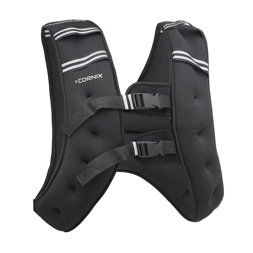 Жилет-обтяжувач для тренувань Cornix Weight Vest 10 кг XR-0345 Black - фото 4