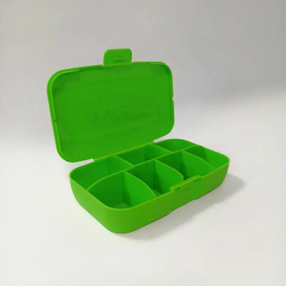 Таблетница No Brand Vitamin and Mineral, Green - фото 2