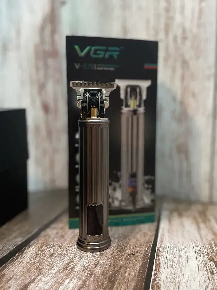 Алюмінієвий водонепроникний тример VGR V-078 з LED-дисплеєм - фото 2