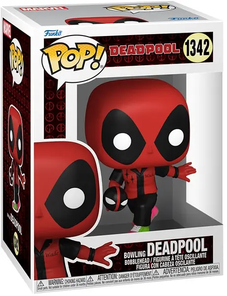 Фигурка Funko Pop Bowling Deadpool Дедпул 10 см (FP D BD 1342) - фото 3