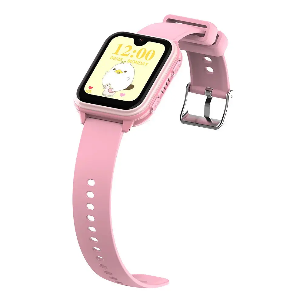 Смарт-годинник дитячий Wonlex KT33 WI-FI GPS SIM Pink (17775-hbr) - фото 4