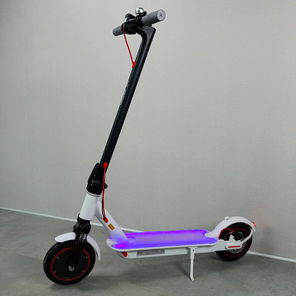 Електросамокат Kugoo M365 PRO 5 RGB Edition (600W, 13Ah) +Амортизатор + Led Підсвічування Білий - фото 3