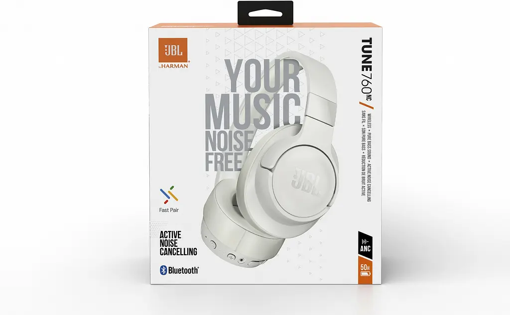 Навушники JBL Tune 760 NC White (JBLT760NCWHT) - фото 7