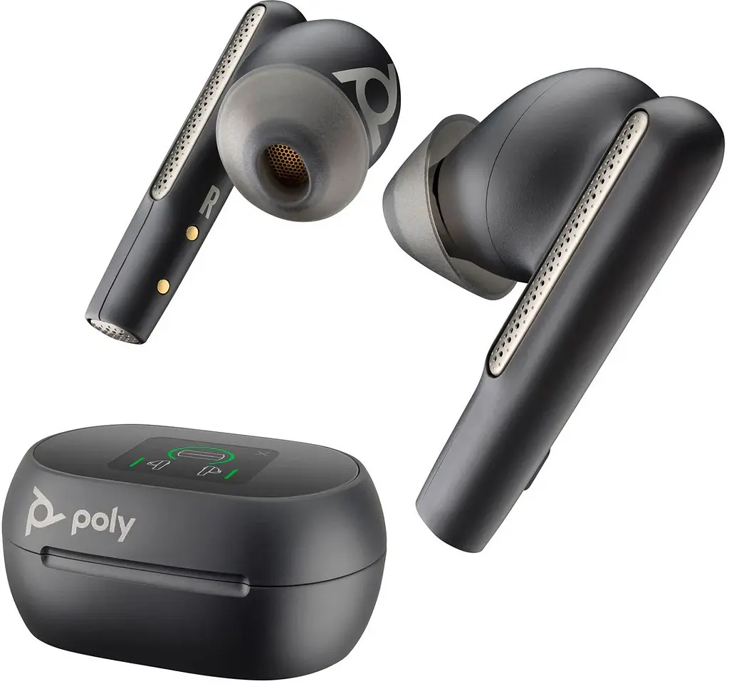 Навушники TWS Poly Voyager Free 60 + Earbuds + BT700C + TSCHC Black (7Y8G4AA) - фото 7