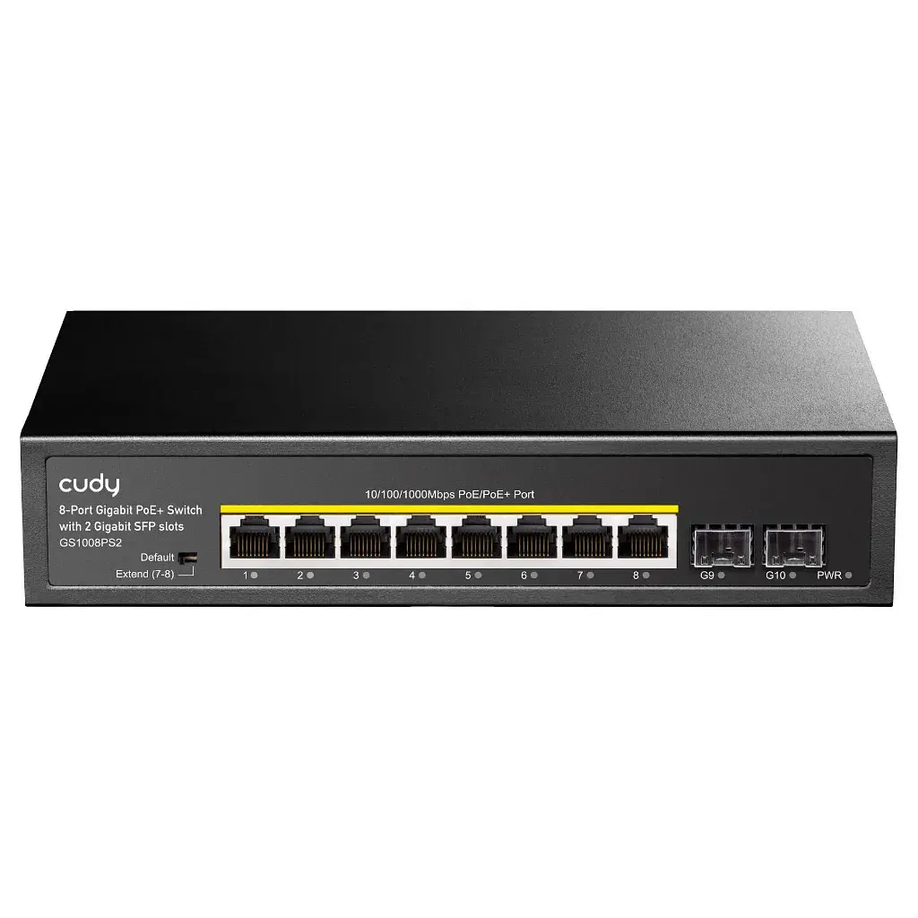 Комутатор мережевий Cudy GS1008PS2 - фото 2