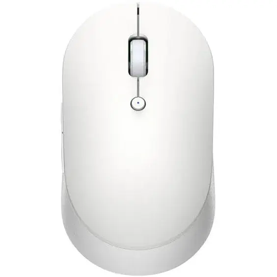 Бездротова миша Xiaomi Wireless Mouse Silent Edition Dual Mode HLK4040GL біла - фото 11