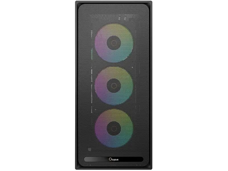 Корпус OCYPUS Delta C70 ARGB Black (DELTA-C70-BKG400XX-GL) - фото 5
