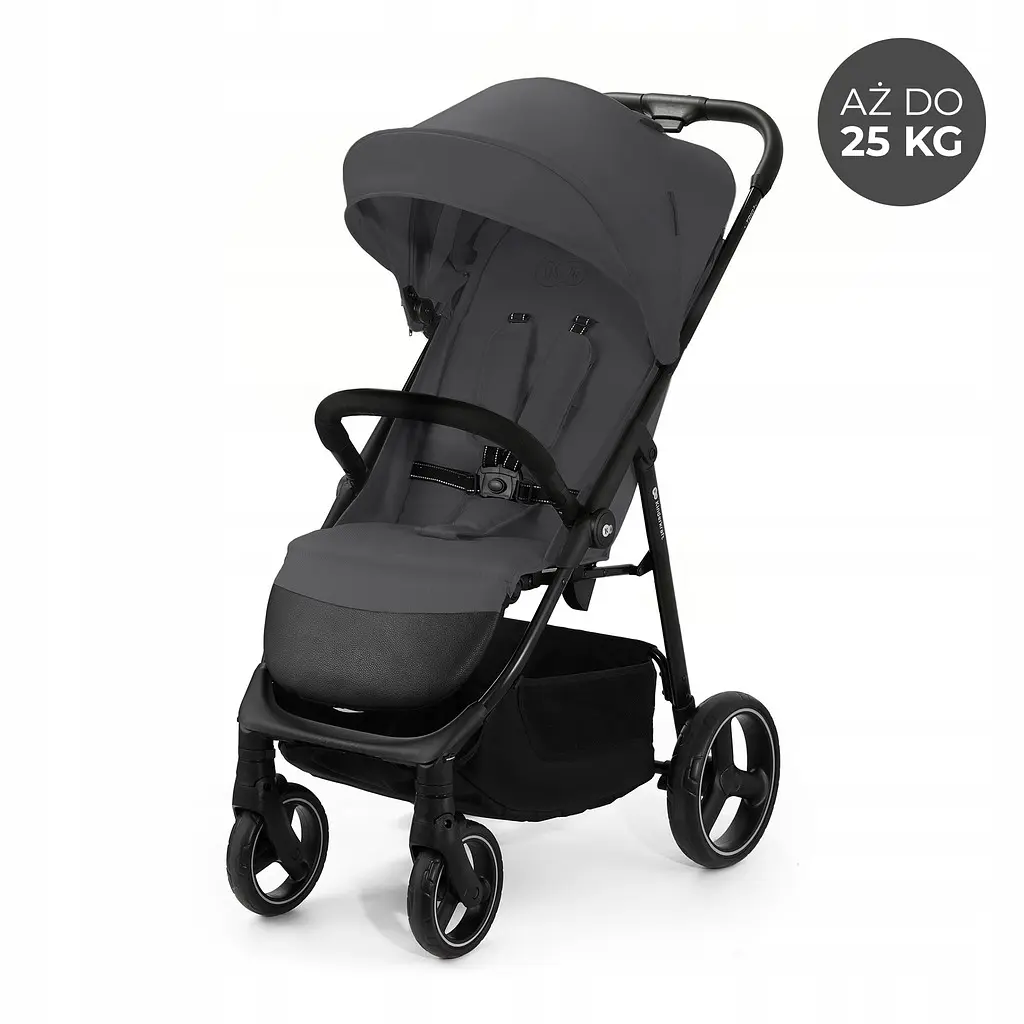 Прогулянкова коляска Kinderkraft Trig 3 Grey - фото 2