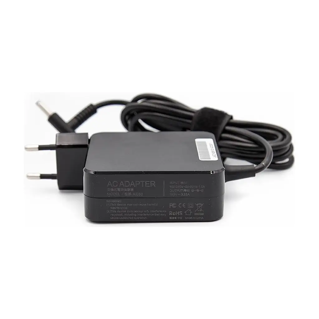 Блок живлення до ноутбуку PowerPlant HP 220V, 19.5V 65W 3.33A (4.5*3.0) wall mount (WM-HP65G4530) - фото 2