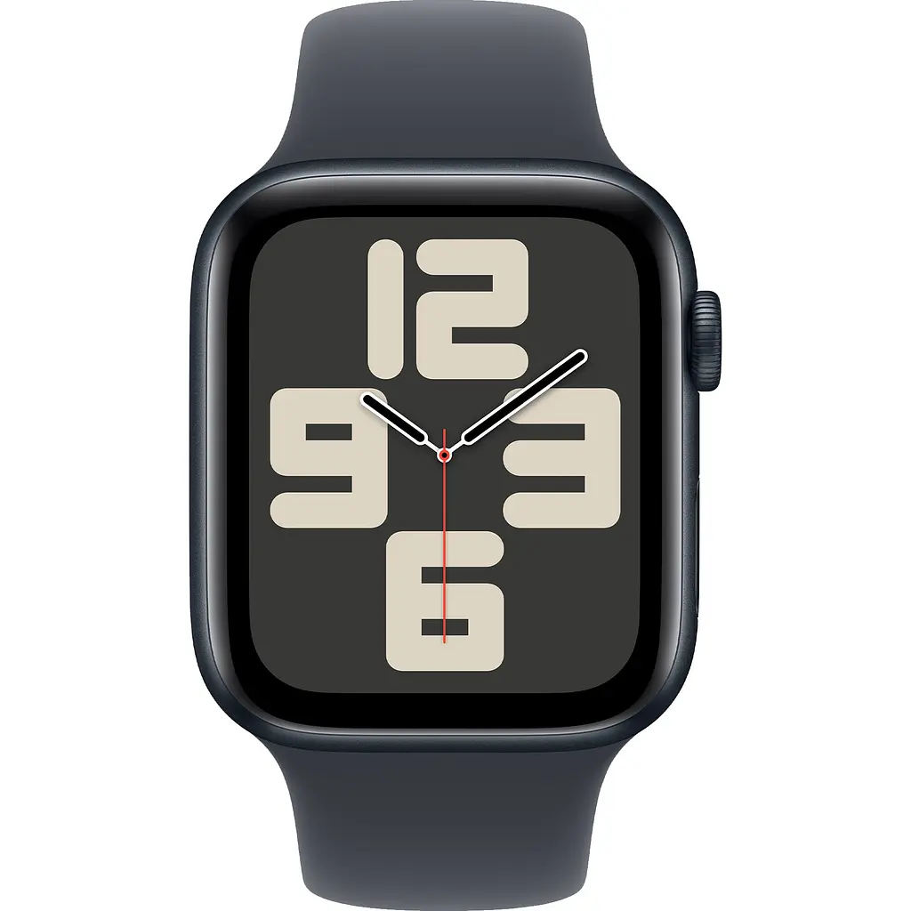 Смарт-годинник Apple Watch SE 2 GPS 44mm Midnight Aluminum Case with Midnight Sport Band S/M 2024 (MXEJ3) [123347] - фото 2