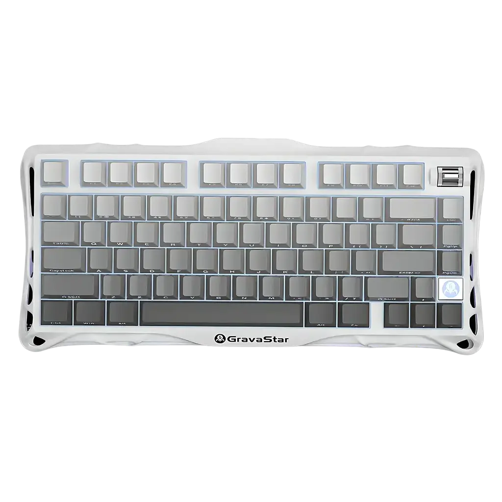 Клавіатура Gravastar Mercury K1 Gradient White