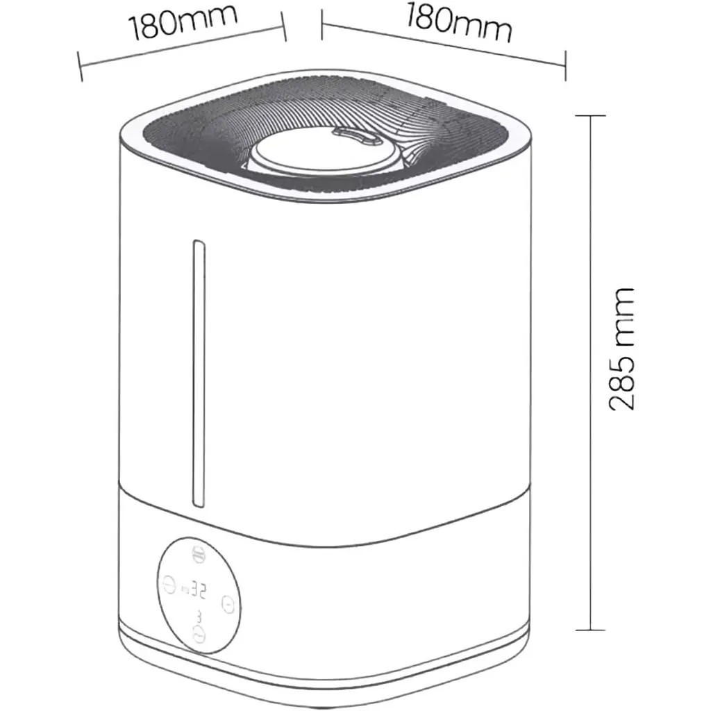 Зволожувач повітря Lydsto Humidifier F200S (XD-F200-02) [134305] - фото 2