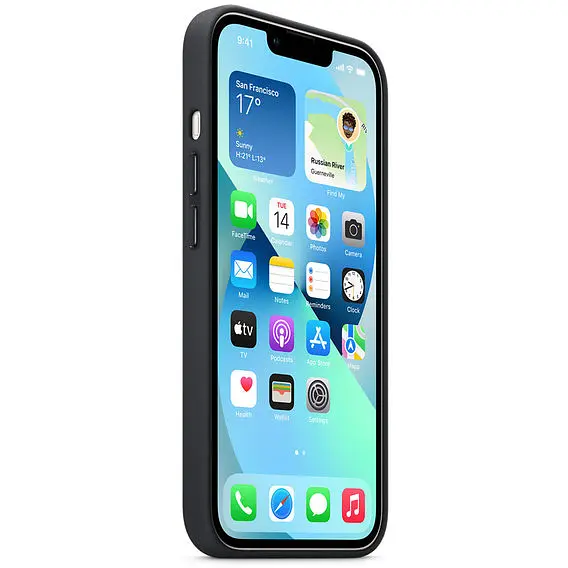 Чохол Silicone Case з MagSafe для Apple iPhone 13 Midnight (MM2A3) [67544] - фото 7