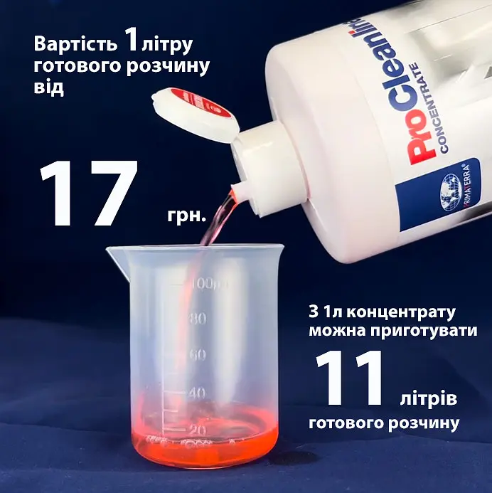 Концентрат для догляду за сантехнікою та кахлем (11л готового розчину) CL100704 - фото 27