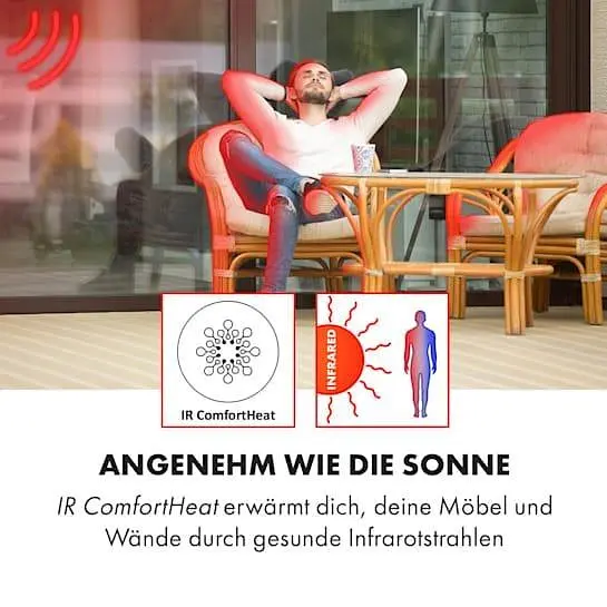 Инфракрасный обогреватель Blumfeldt Dark Wave (10033811) - фото 3