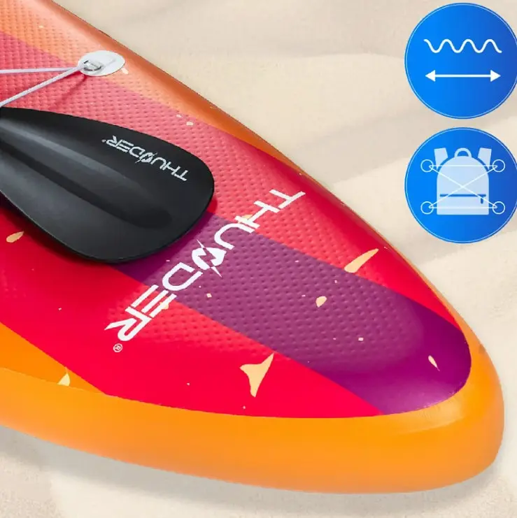 Надувна дошка SUP THUNDER RETRO 320 см з веслом - фото 5