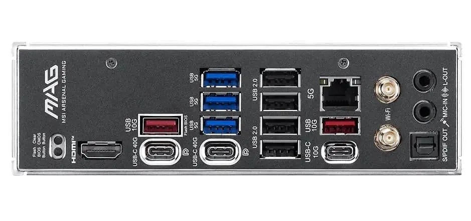 Материнська плата MSI MAG X870E TOMAHAWK MAX WIFI (MAG X870E TOMAHAWK MAX WIFI) (Socket AM5, AMD X870E, ATX) - фото 4