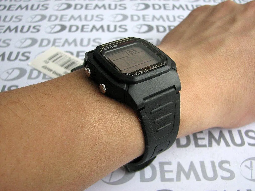 Часы мужские кварцево-электронные спортивные стильные оригинал Casio W-800HG-9AVEF (модуль №3240, 3092) - фото 10