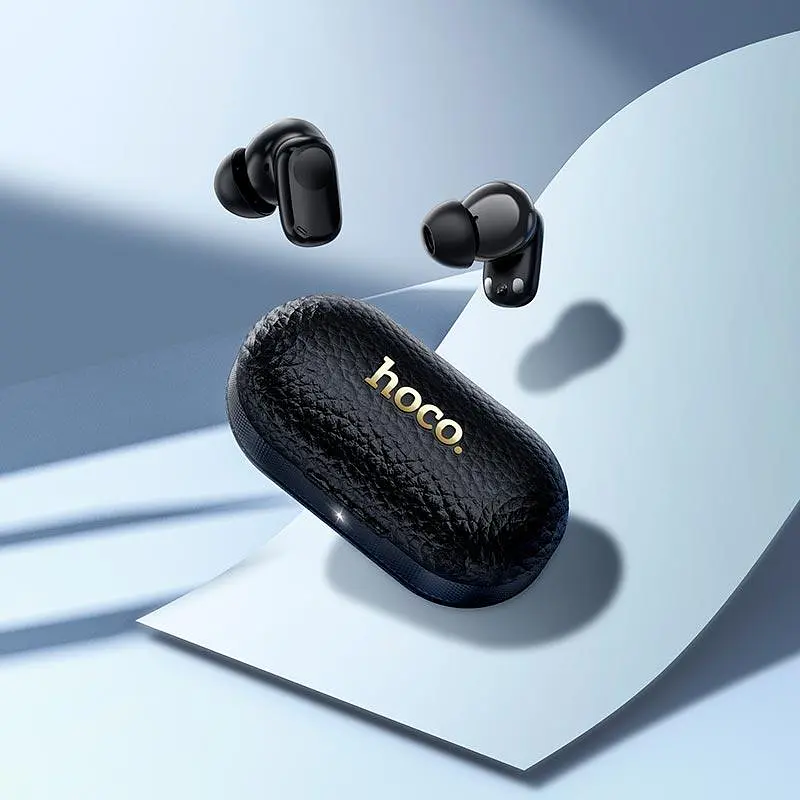 Навушники Hoco EQ19 Plus Duke V tws ANC + ENC noise reduction бездротові до 7 годин чорні - фото 3
