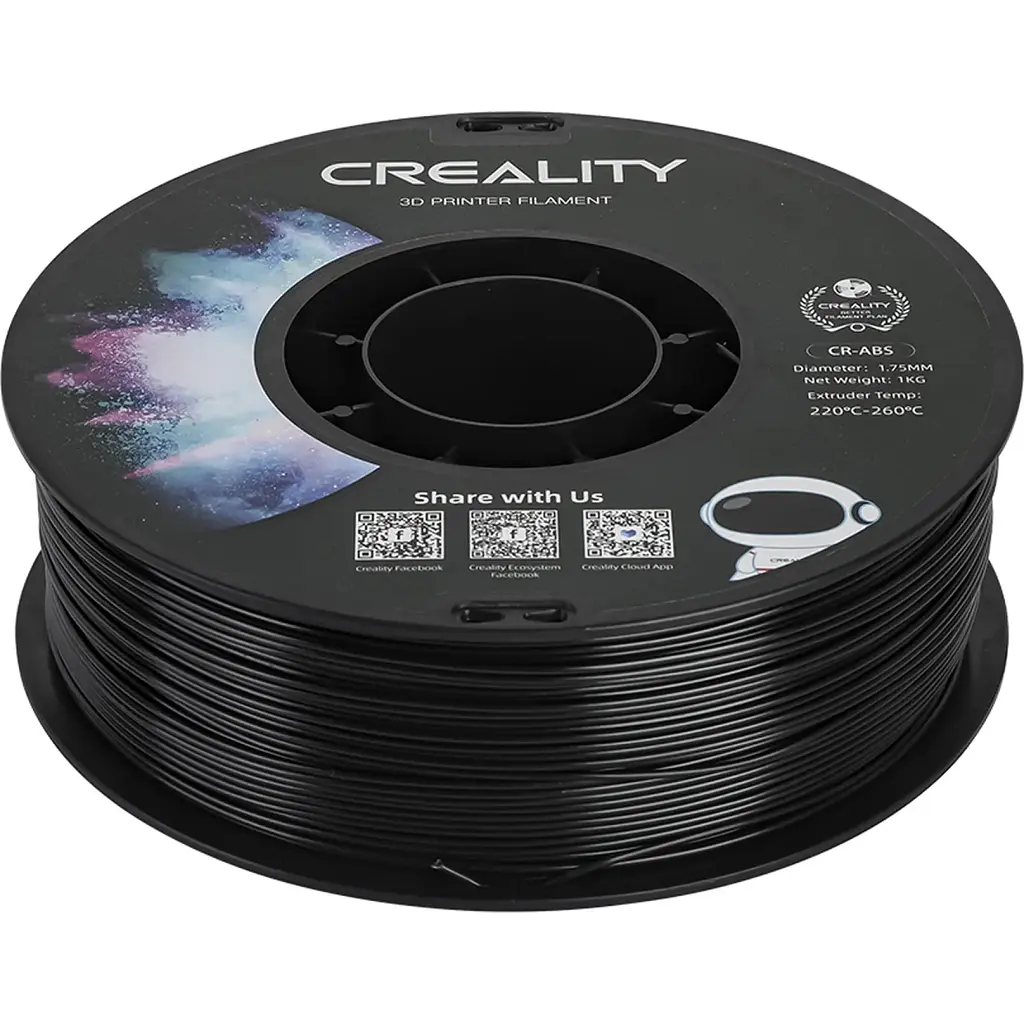 Пластик для 3D-принтера Creality ABS 1кг, 1.75мм, black (3301020035) - фото 4