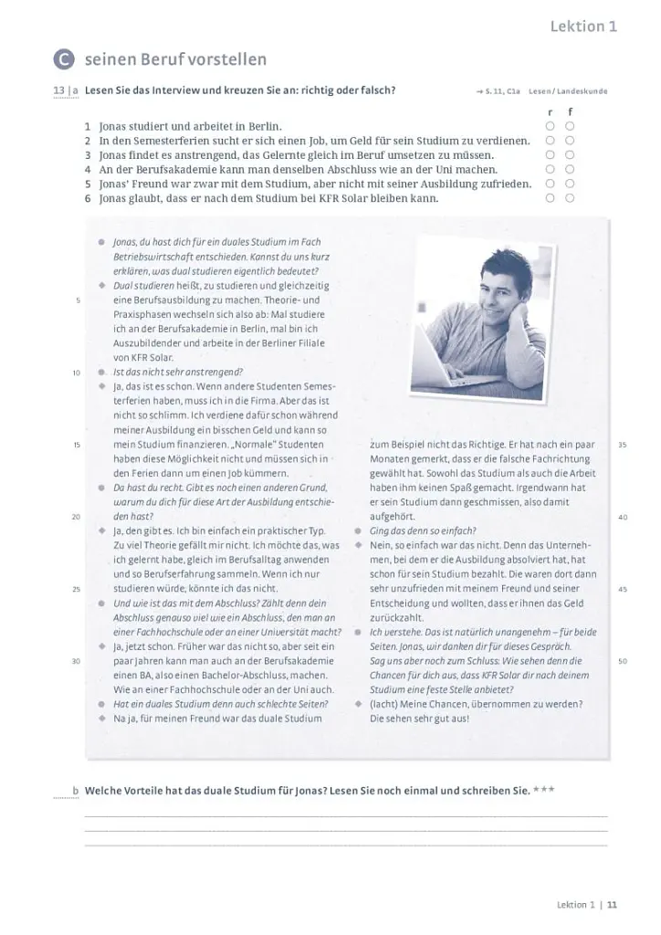 Im Beruf NEU B1+ /B2 Arbeitsbuch - Сабіна Шлютер - фото 7