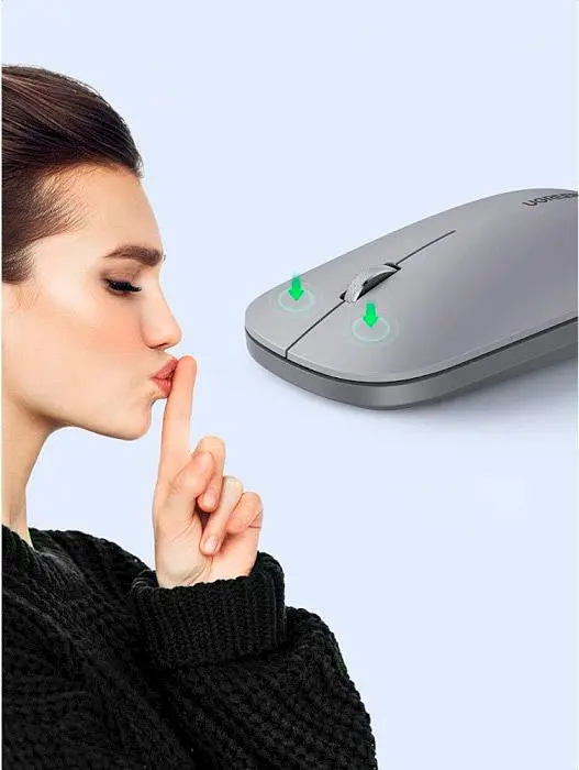 Миша Ugreen MU001 Grey [90373] [99282] - фото 3