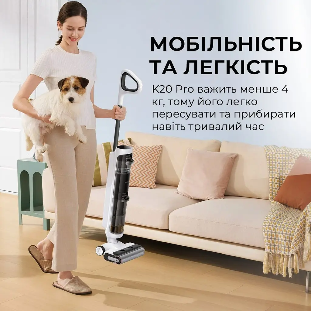 Вертикальный пылесос Mova K20 Pro (HMH21D) [141939] - фото 13