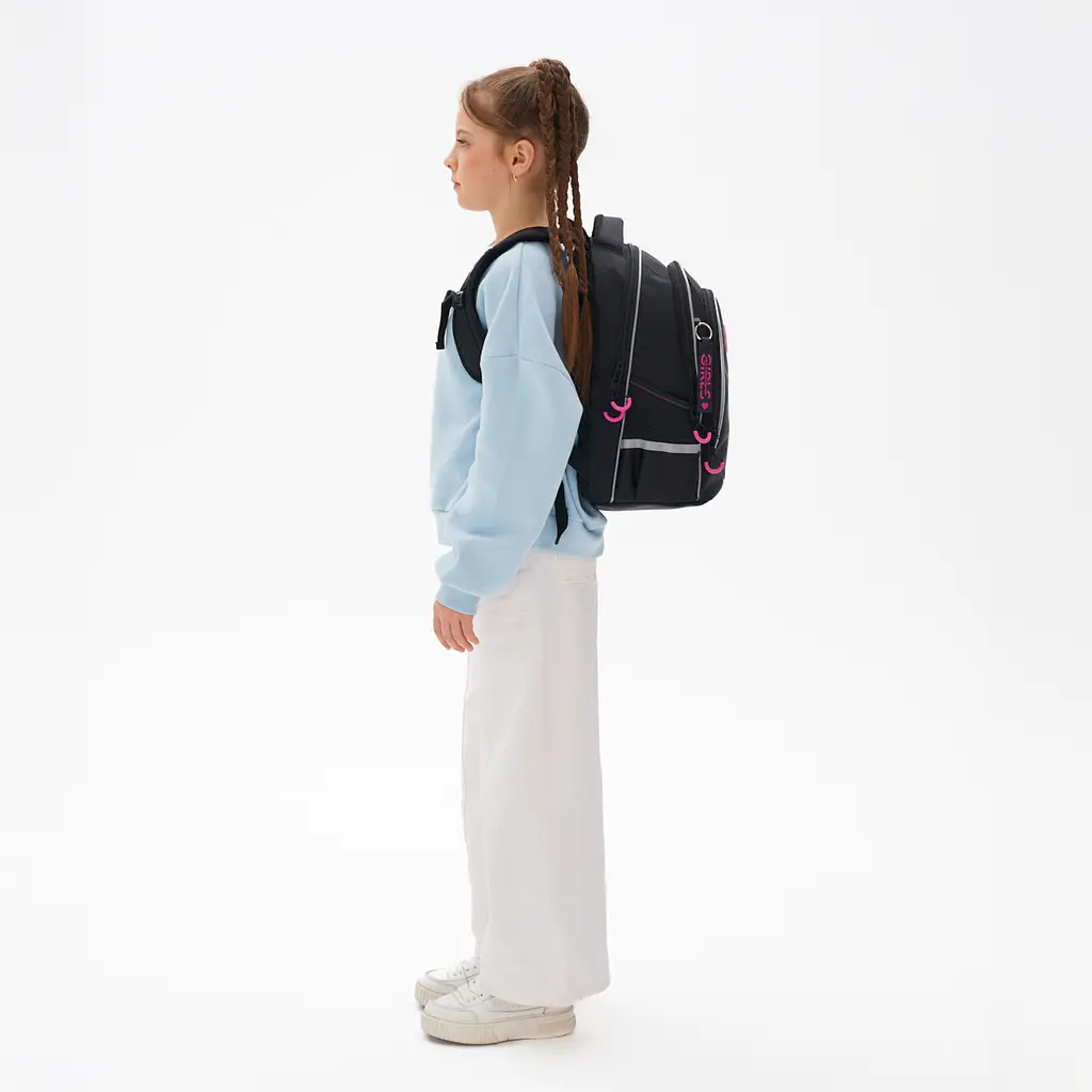 Рюкзак шкільний YES TS-52 Glance 37х30х18 см Чорний (550036) - фото 10