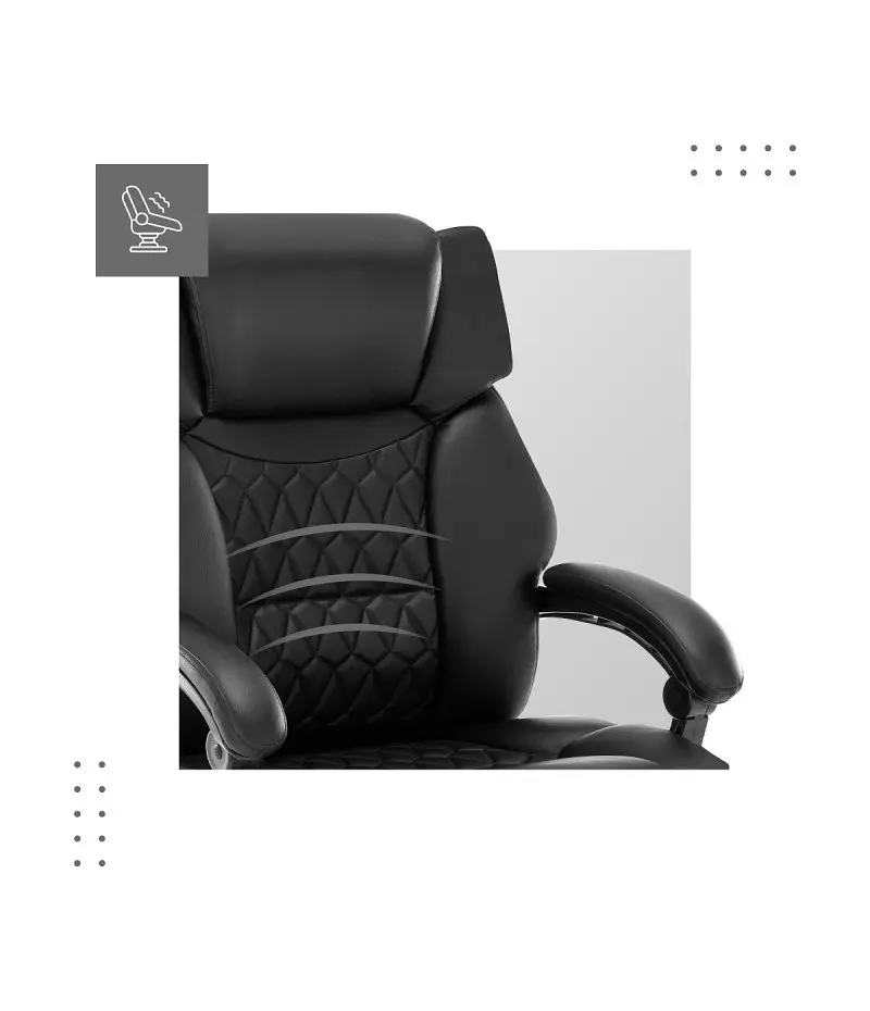 Офисное кресло Markadler Boss 6.0 Black с массажем - фото 7