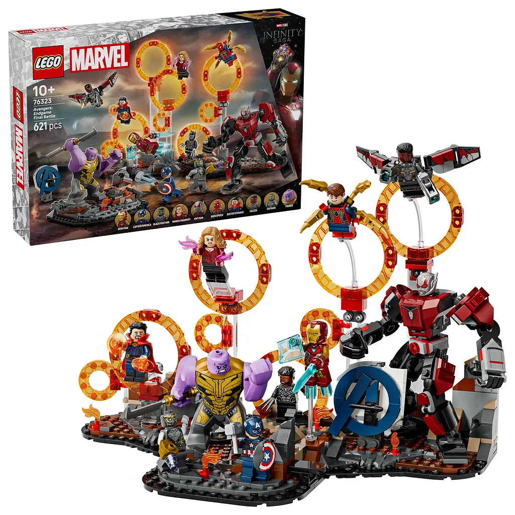 Конструктор LEGO Super Heroes Marvel Мстители: Завершение. Решающая битва 621 деталь (76323) - фото 5