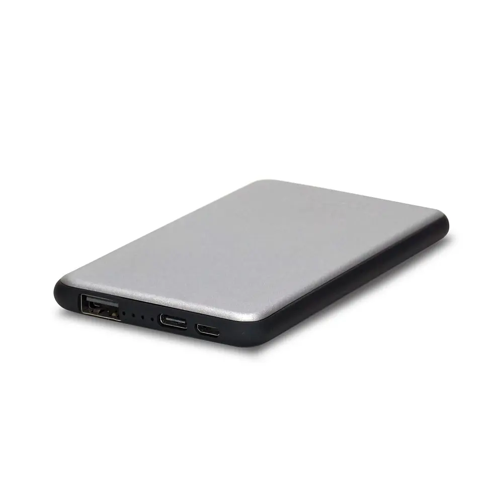 Повербанк 6000mAh Power Bank Kraft TPB-3006 Gray 22.5W QC3.0 (43-00052) - фото 4