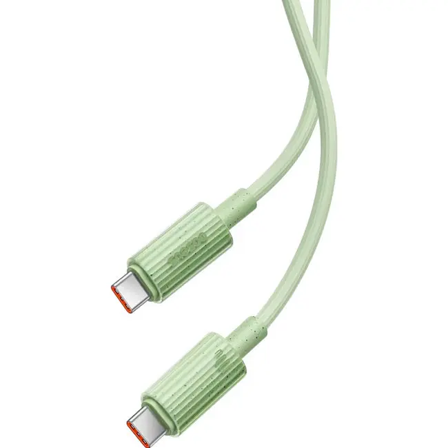 Кабель Baseus Habitat Series Fast Charging Cable Type-C to Type-C 100W 1m P10360202631-00 Green - фото 2