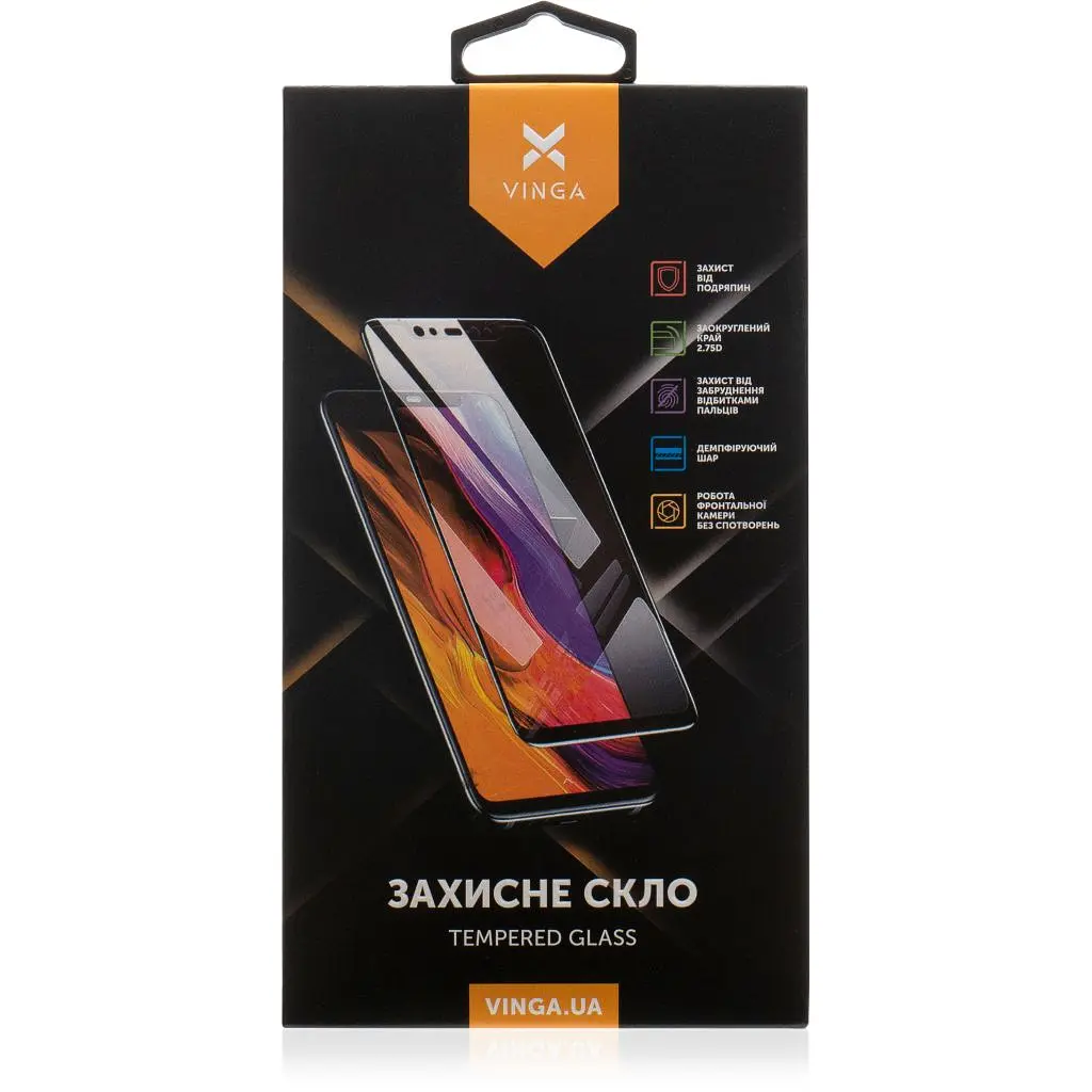 Скло захисне Vinga Apple iPhone 17 Air (VGIP17A) - фото 2