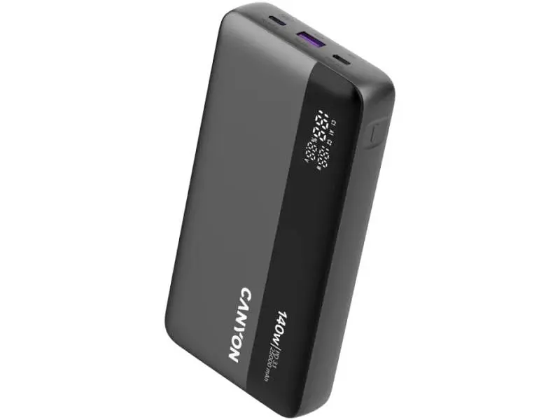 Зовнішній акумулятор (Power Bank) Canyon PB-240 25000mAh Dark Grey (CNS-CPB240) - фото 7
