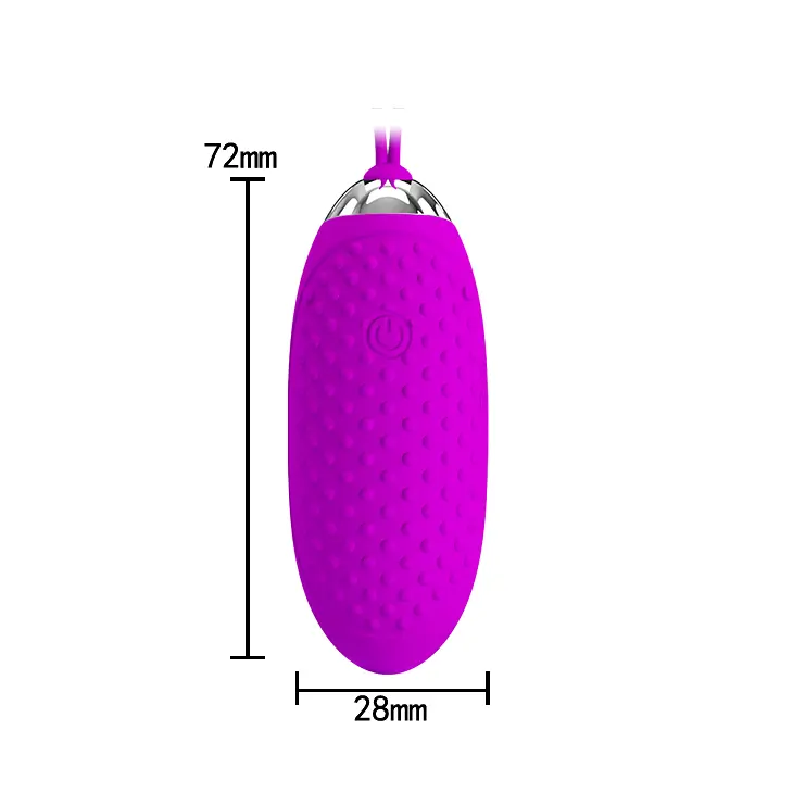 Віброяйце Pretty Love Joannna Vibrating Egg Purple - фото 4