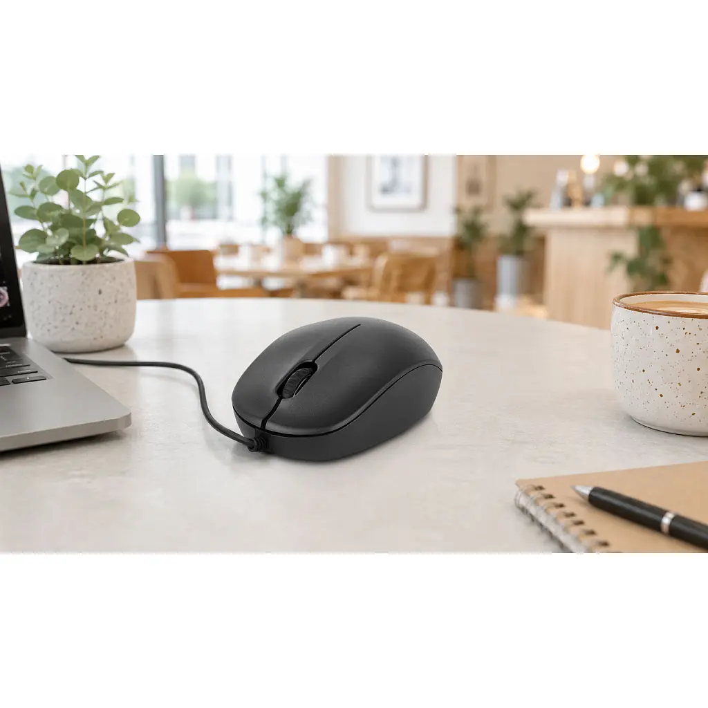Мишка REAL-EL RM-206 USB Black (EL123200061) - фото 9
