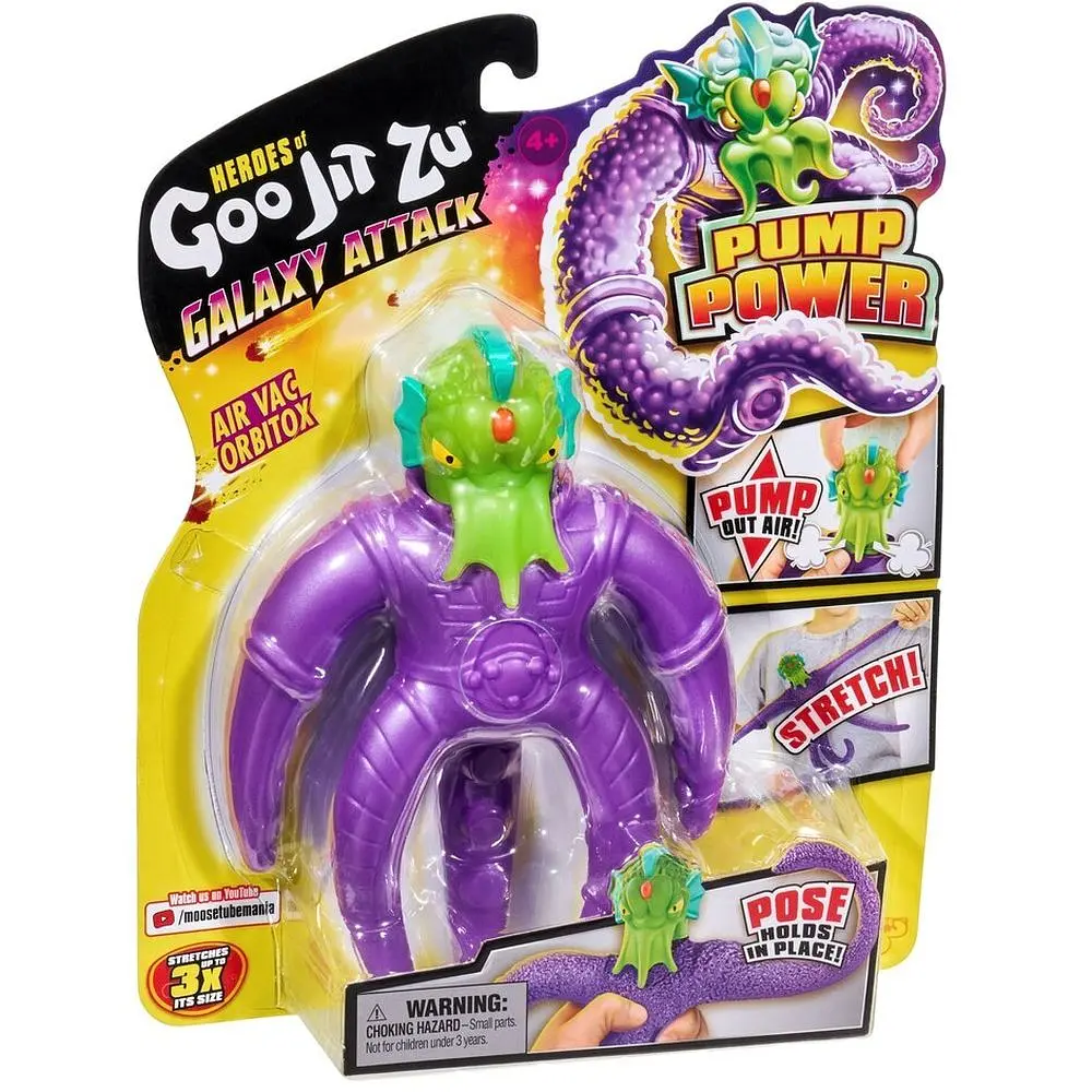 Іграшка-антистрес Goo Jit Zu Galaxy Attack Air Vac Орбітокс (122152) - фото 7