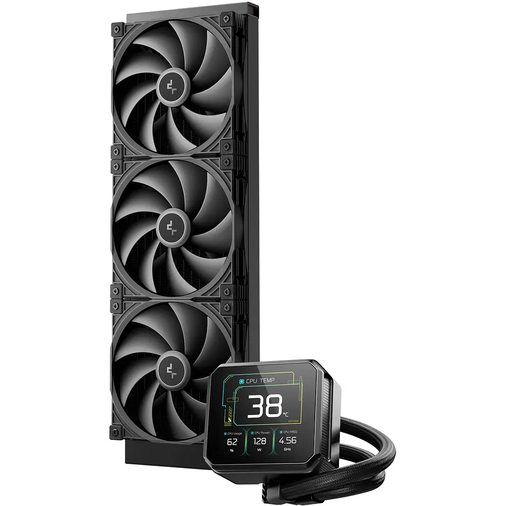 Система водяного охолодження DeepCool Spartacus 420 Black (R-SPT420-BKDSMP-G-1) - фото 2