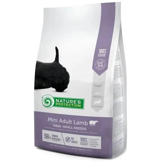 Сухий корм для собак Nature's Protection Mini Adult Lamb Small breeds 2 кг (NPS45734)
