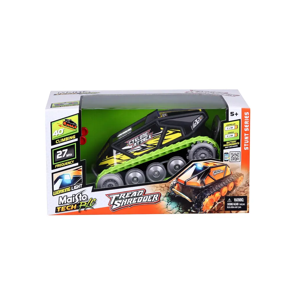 Автомодель на радіокеруванні Maisto Tech Tread Shredder зелений (82101 black/green) - фото 12