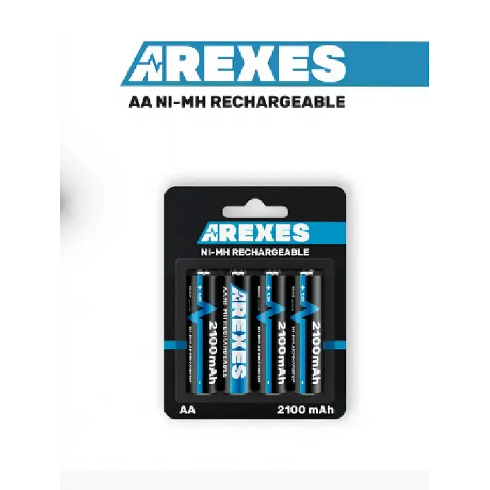 Акумулятор пальчиковий АА Arexes 2100mAh 1.2v NI-MH 1 шт - фото 2