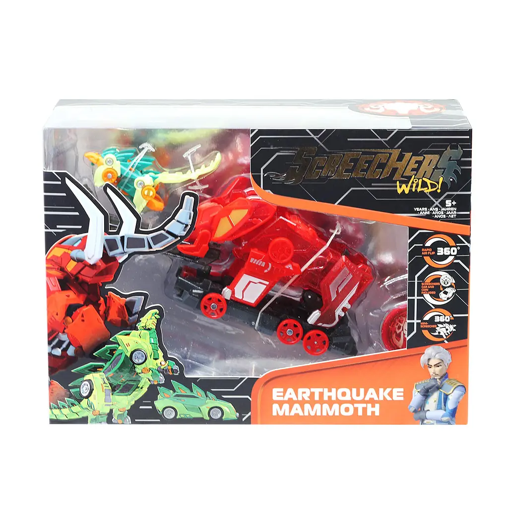 Машинка-трансформер Screechers Wild S4 L3 Ерсквейк Мемес (EU685304) - фото 10