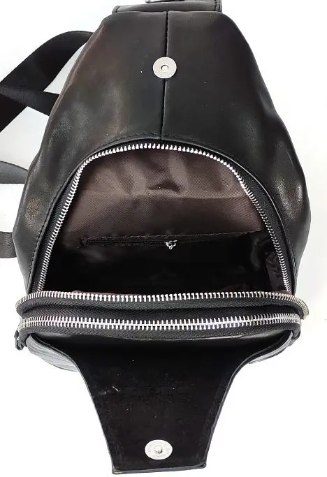 Сумка-слінг для чоловіків чорний TIDING BAG sum0028780 - фото 3
