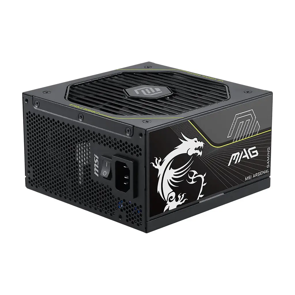 Блок живлення MSI 1000W MAG A1000PLS PCIE5 (MAG A1000PLS PCIE5) - фото 2