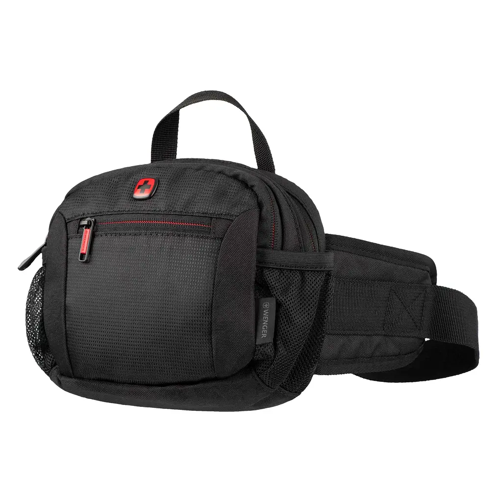 Сумка на пояс, Waist Pack, черная Wenger sum0027704 - фото 2