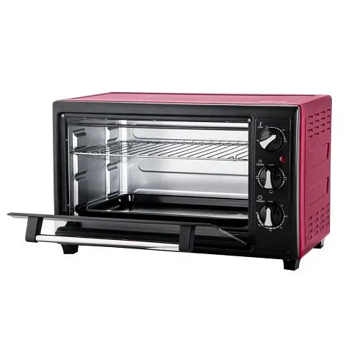 Електродуховка Liberton LEO-350 Red, 1800W, 35 л, 3 режими нагрівання - фото 3