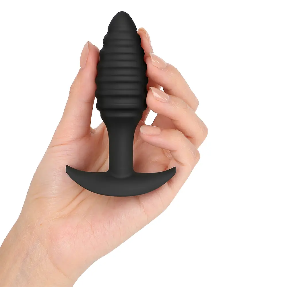 Анальна пробка Dorcel Spiral Plug 10.6 см (чорний) - фото 4